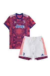 Juventus Babyklær Tredje Fotballdrakt til barn 2022-23 Korte ermer (+ Korte bukser)